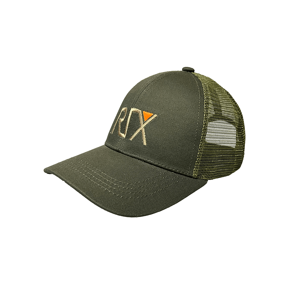RIX Trucker Cap Mesh Snapback Schwarz