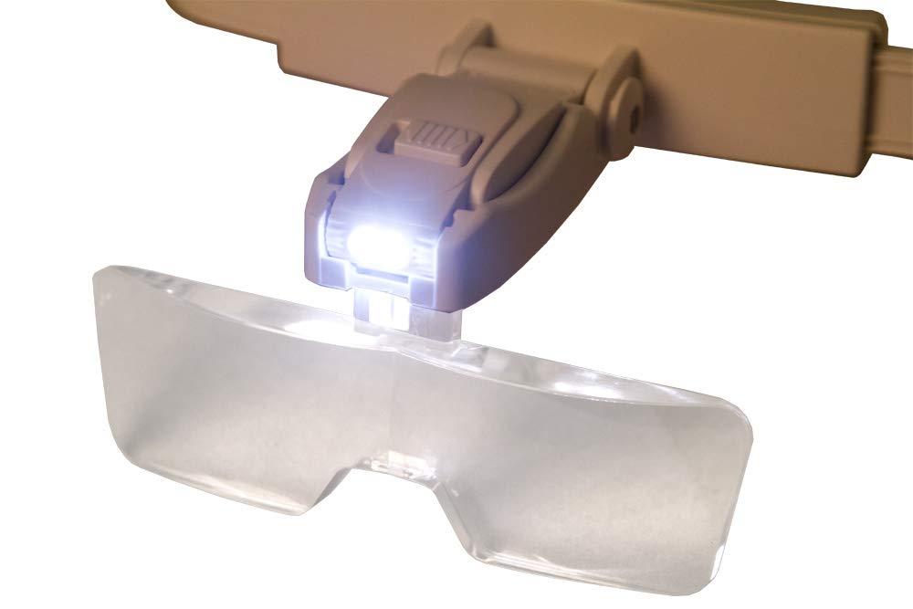 Levenhuk Zeno Vizor G5 Lupenbrille LED 5 Gläser