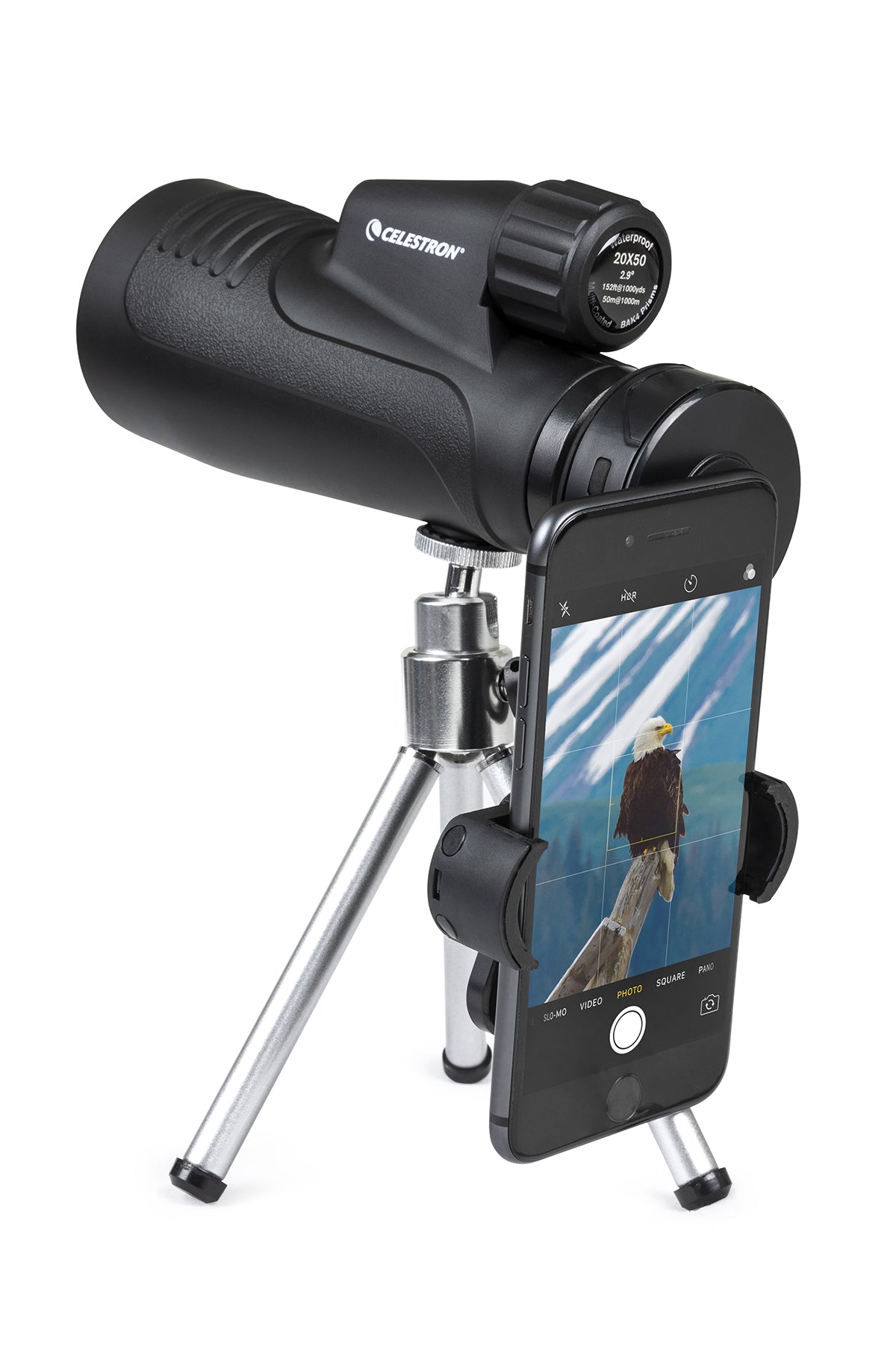 Celestron Outland X 20x50 Monokular mit Stativ wasserdicht