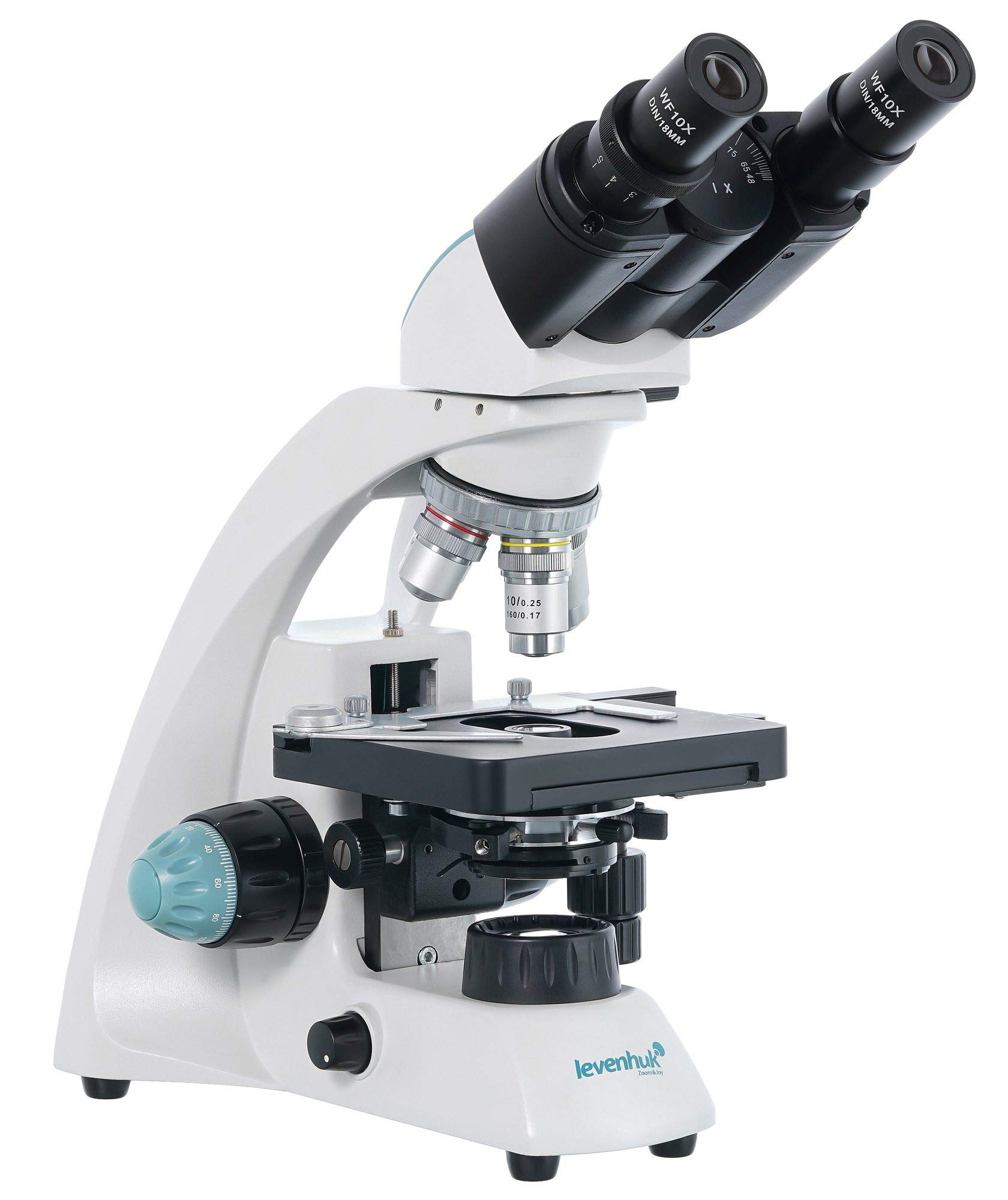 Levenhuk 500B Binokular-Mikroskop 40x-1000x Halogen