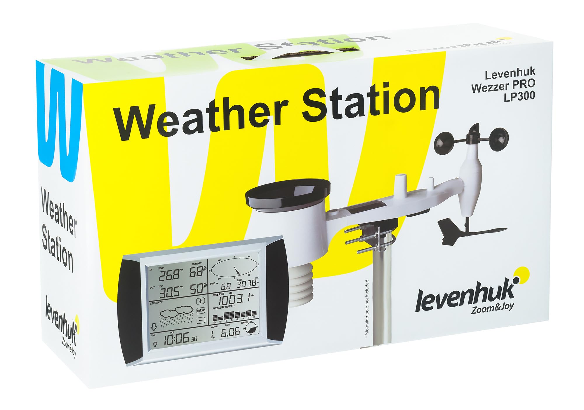 Levenhuk Wezzer PRO LP300 Wetterstation 9-in-1 mit PC-Sync
