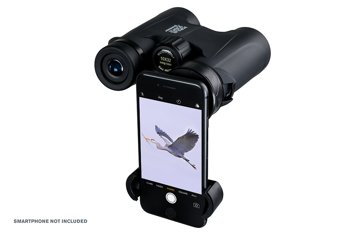 Celestron Outland X 10x32 Fernglas mit Handyadapter
