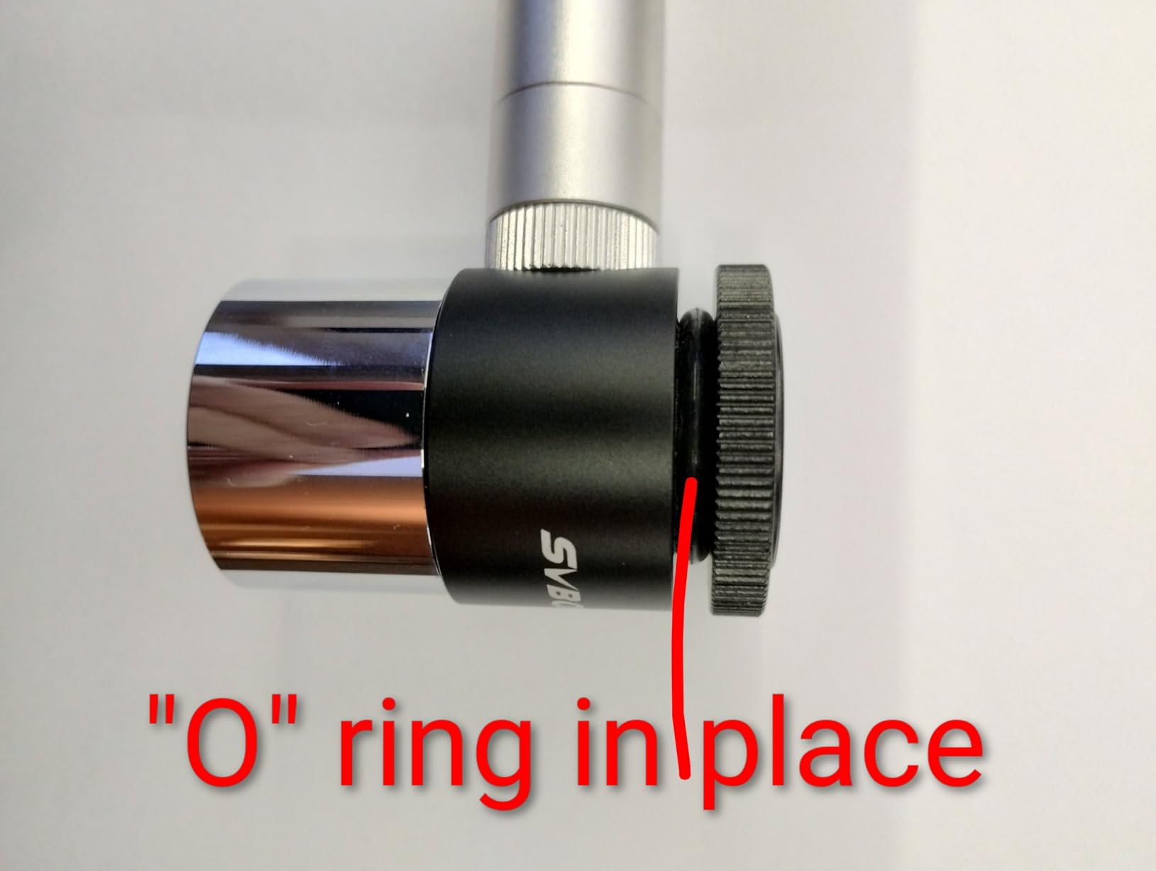 SVBONY 12,5mm Plössl Okular 1,25 Zoll beleuchtet