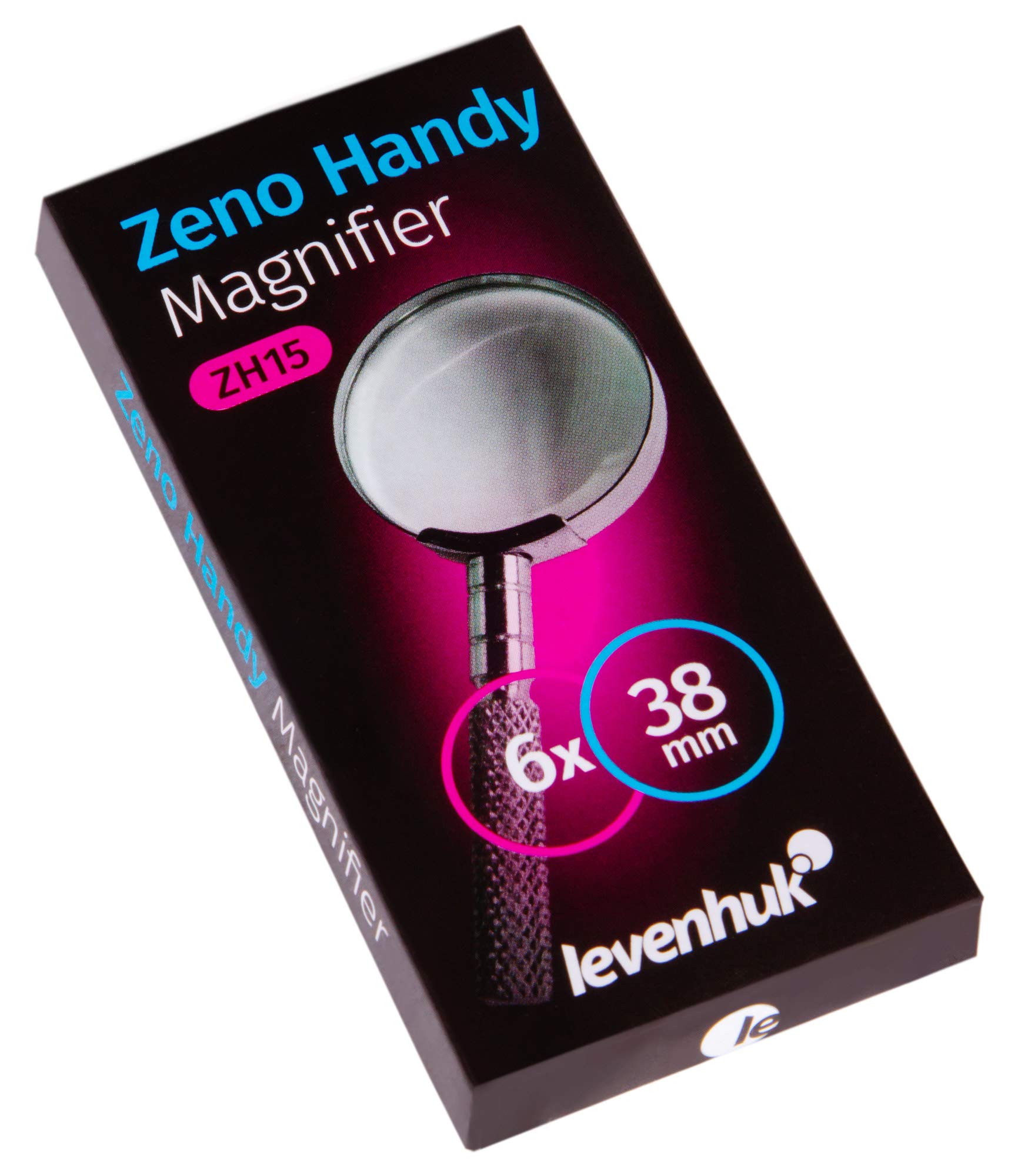 Levenhuk Zeno Handy ZH15 Handleselupe Glas 6x 38 mm