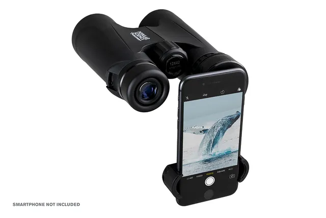 Celestron Outland X 12x42 Fernglas mit Smartphone-Adapter Set