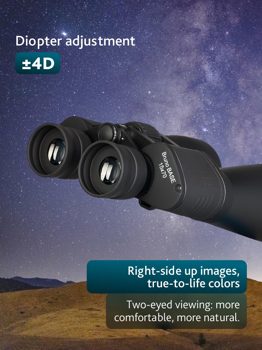 Levenhuk Bruno Base 15x70 Astronomie-Fernglas BaK-4