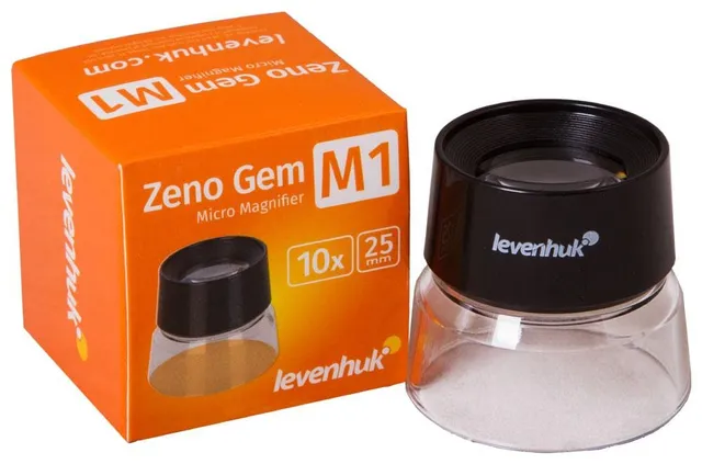 Levenhuk Zeno Gem M1 Schmucklupe 10x 25mm