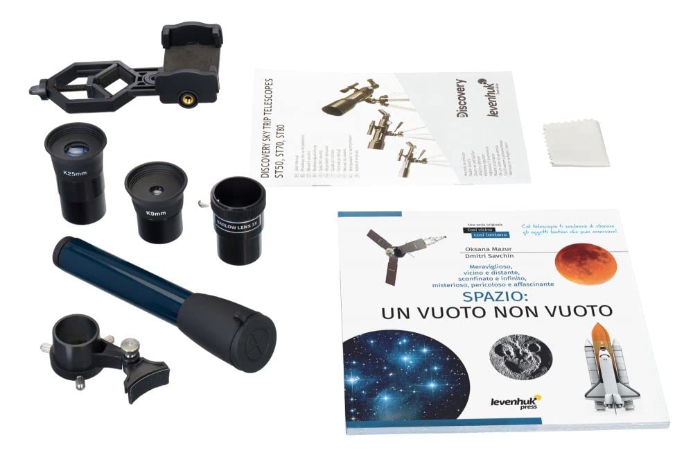 Levenhuk Discovery Sky Trip ST80 Teleskop 80 mm Italienisch