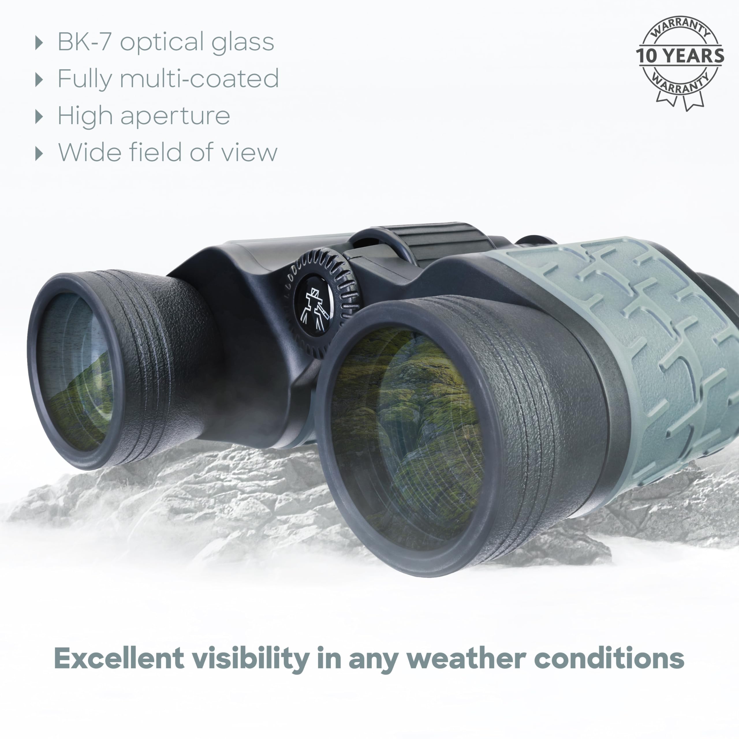 Discovery Flint 8x40 Fernglas Porro für Erwachsene
