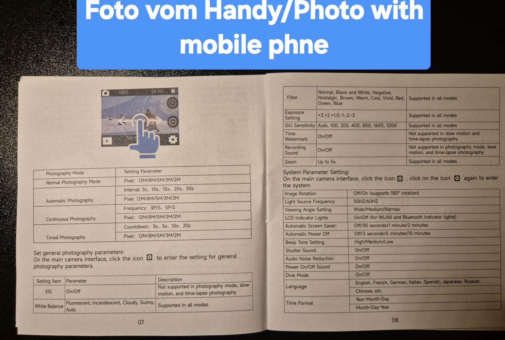SVBONY SVGo2 4K Actioncam Reisekamera Reise-Kit EIS