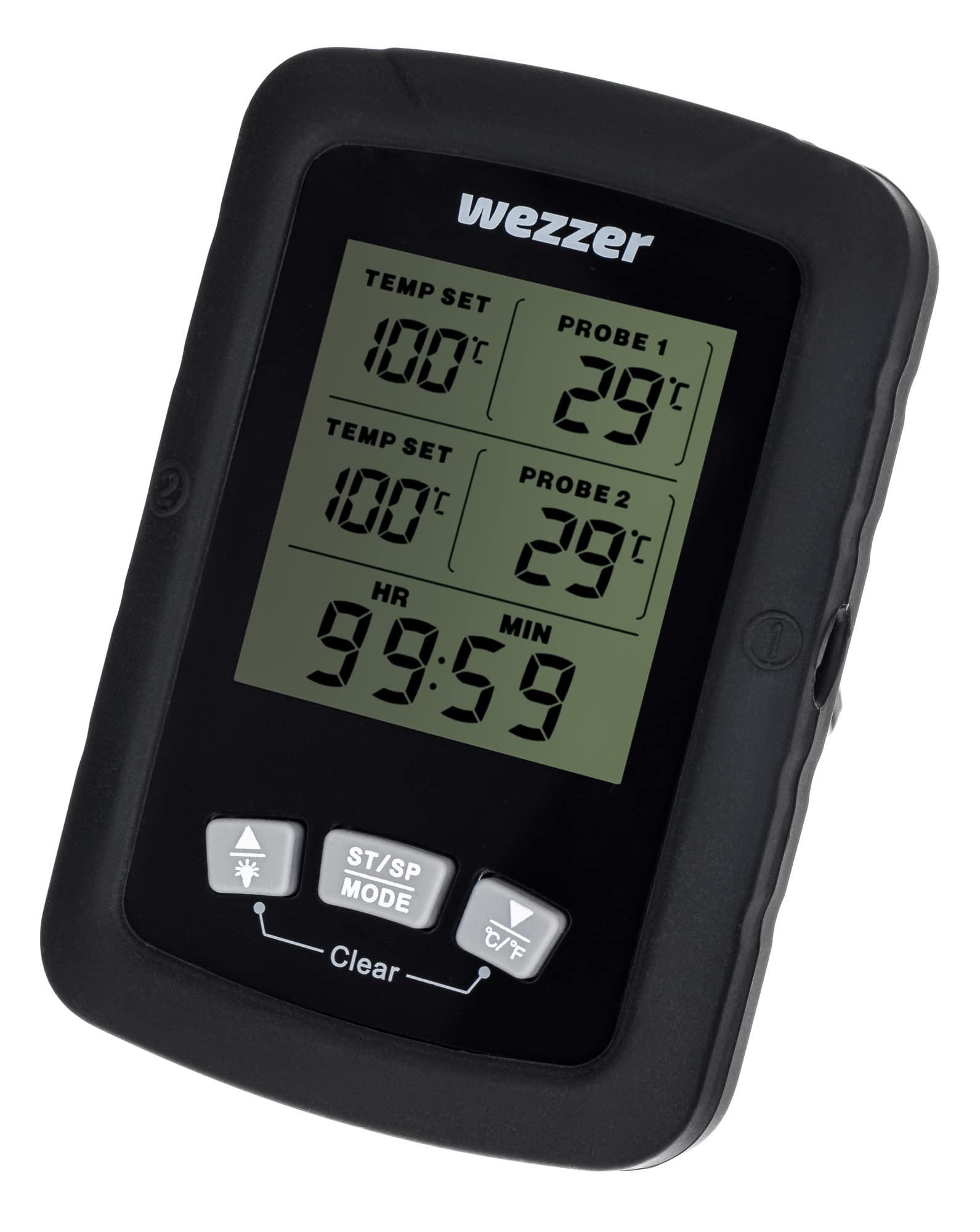 Levenhuk Wezzer Cook MT60 Bratenthermometer Timer 2 Fühler