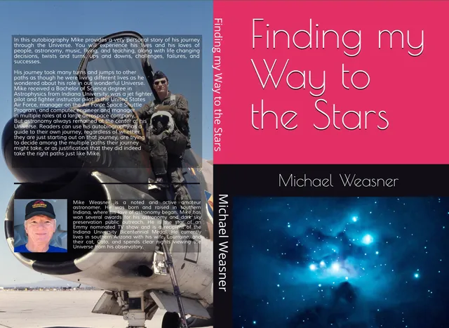 Michael Weasner Finding My Way to the Stars Autobiografie Buch