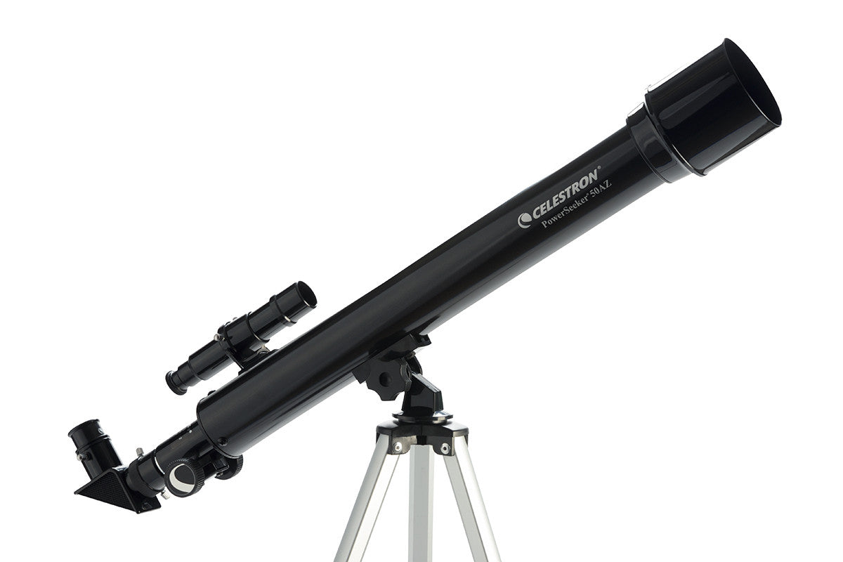 Celestron PowerSeeker 60AZ Teleskop 60mm mit Handyadapter