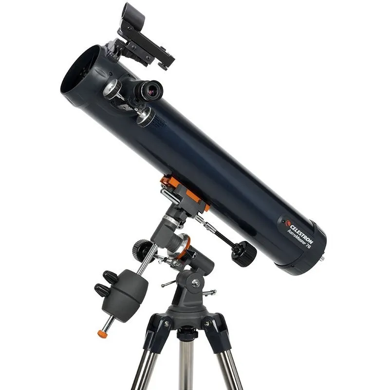 Celestron AstroMaster 76EQ Newton Teleskop 76mm parallaktisch