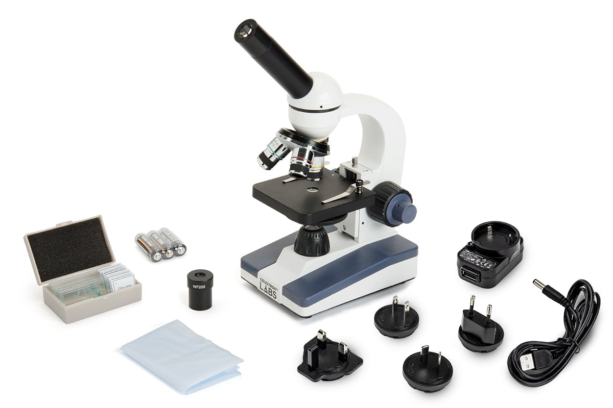 Celestron Labs CM1000C Mikroskop 1000x LED monokular
