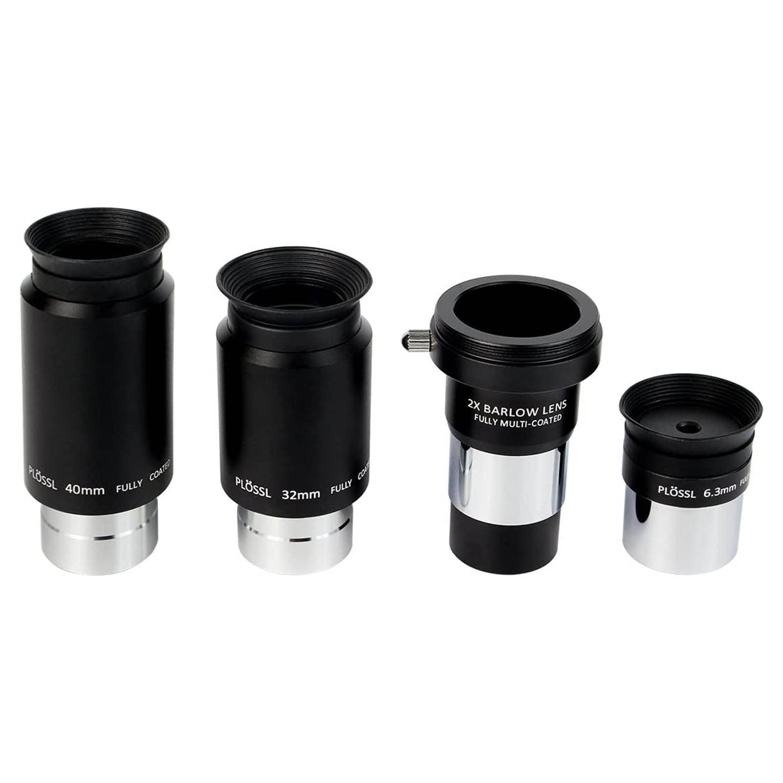 SVBONY Plössl Okular Set 1,25" 6,3/32/40mm + Barlow 2x