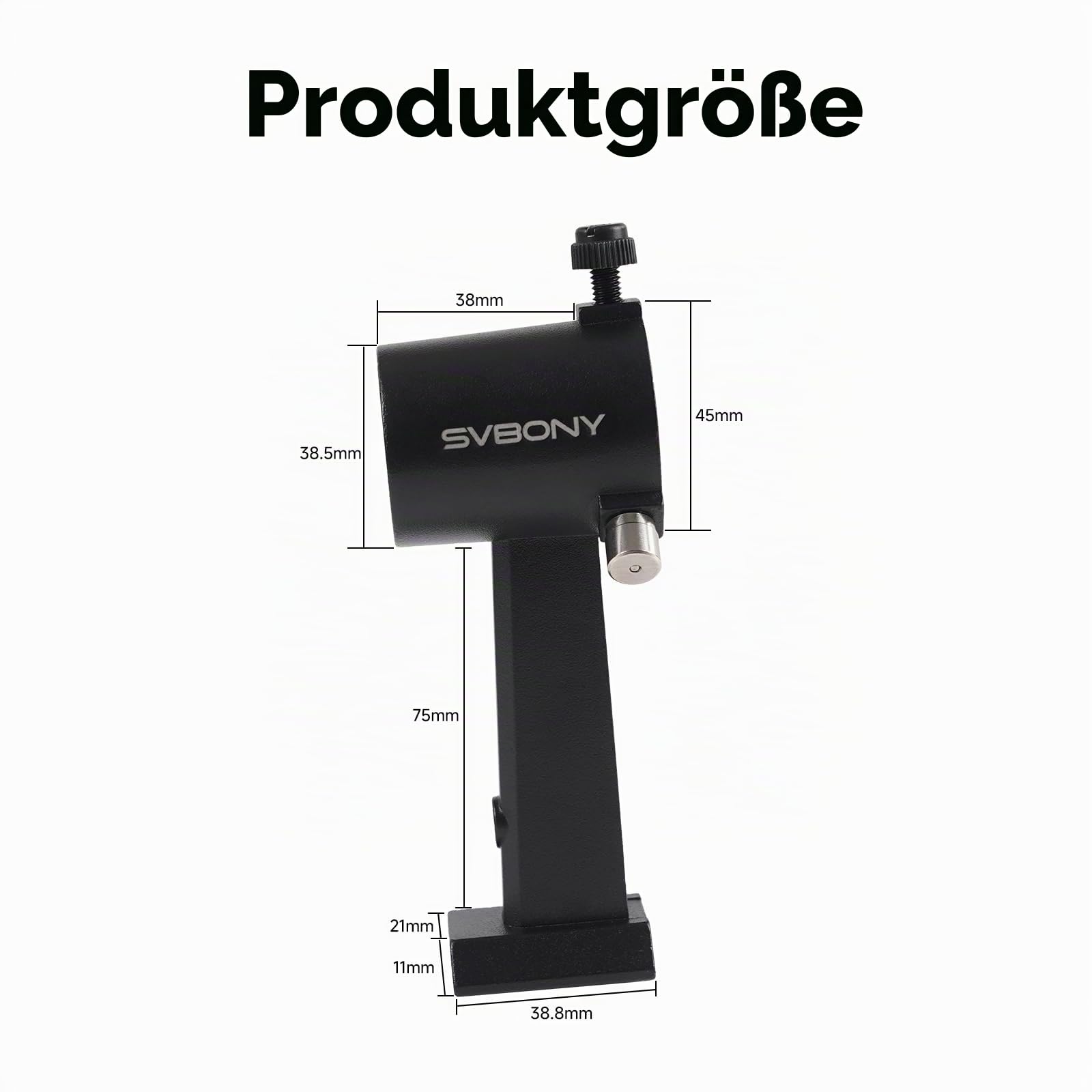 SVBONY SV182 6x30 Sucherfernrohr Metall mit Halterung