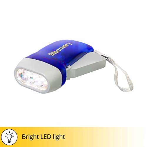 Discovery Basics SR10 Dynamo-Taschenlampe LED blau