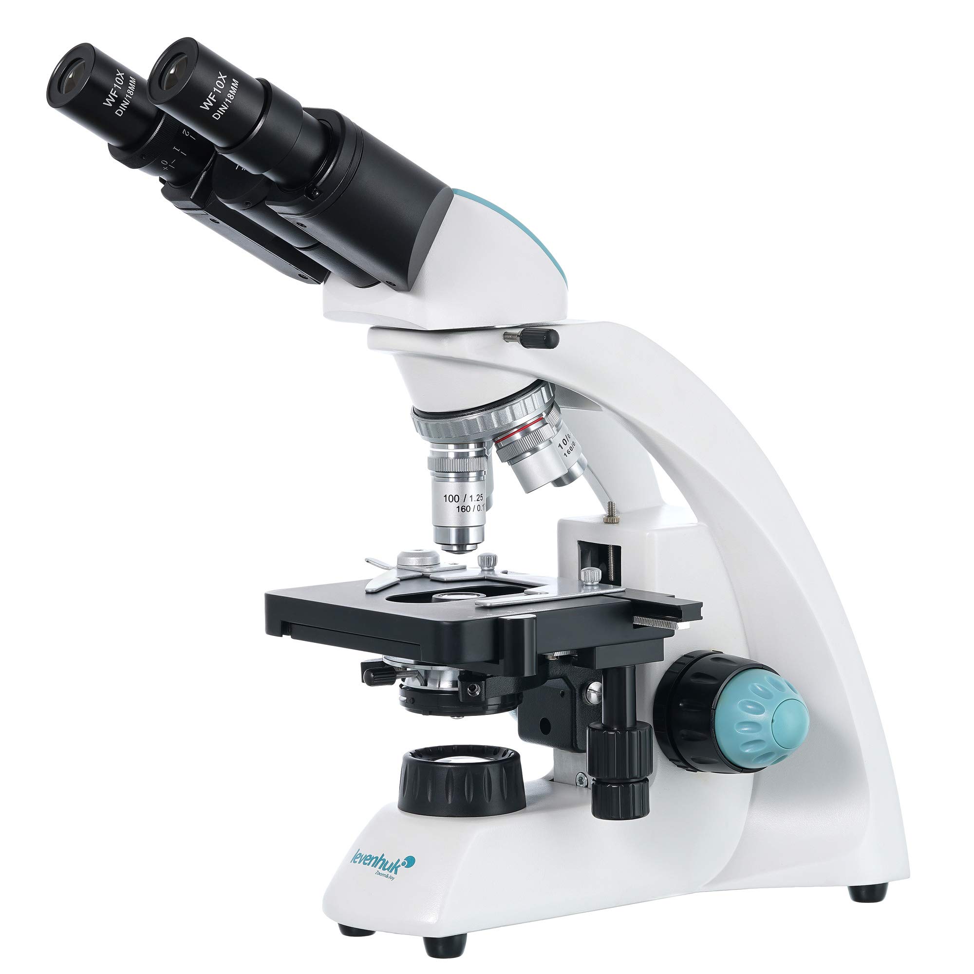 Levenhuk 500B Binokular-Mikroskop 40x-1000x Halogen