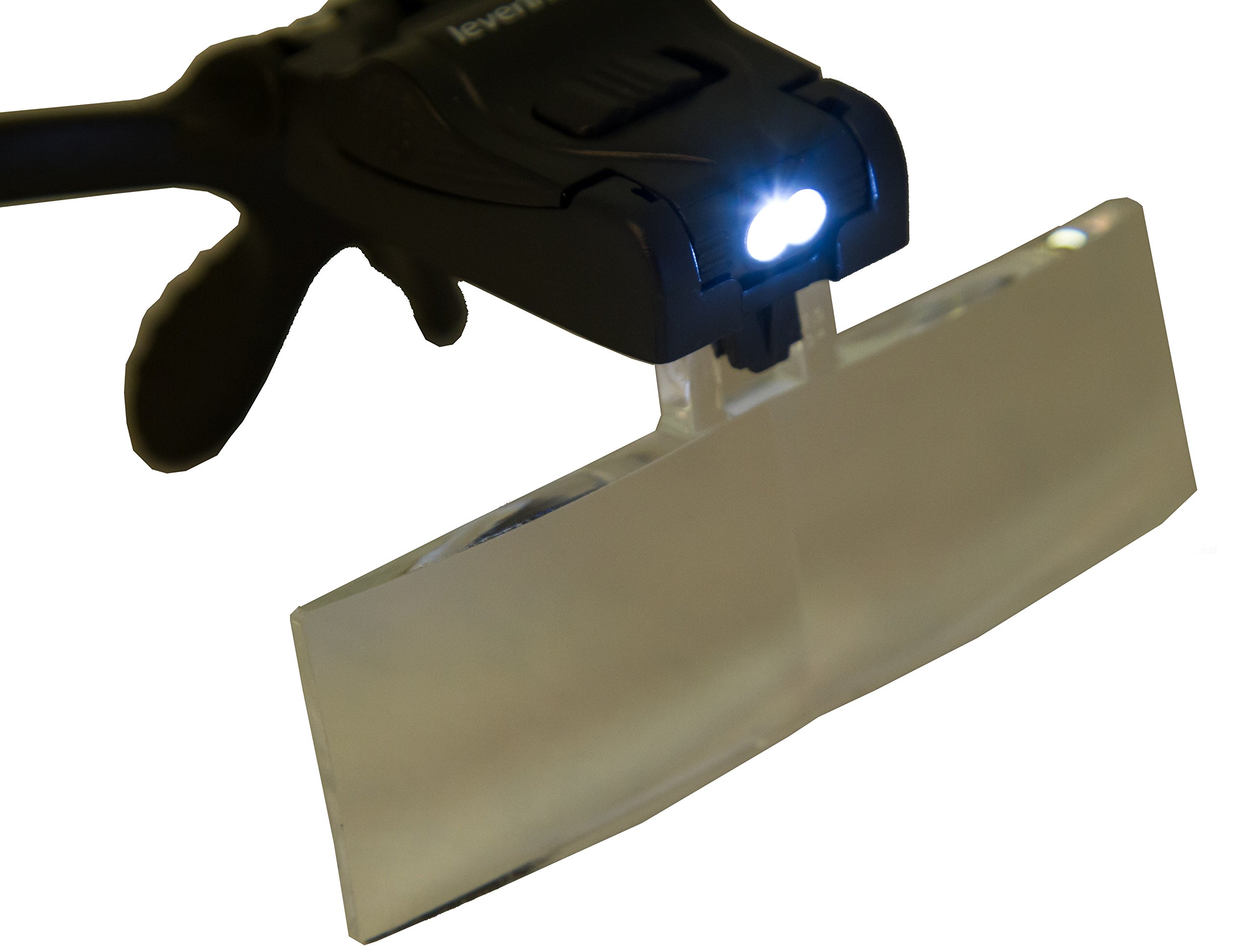 Levenhuk Zeno Vizor G3 Lupenbrille LED 1x-3,5x 5 Linsen