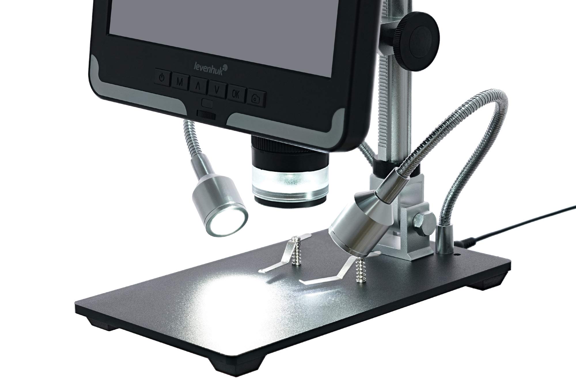 Levenhuk DTX RC2 Digitalmikroskop 3-200x mit 7 Zoll LCD
