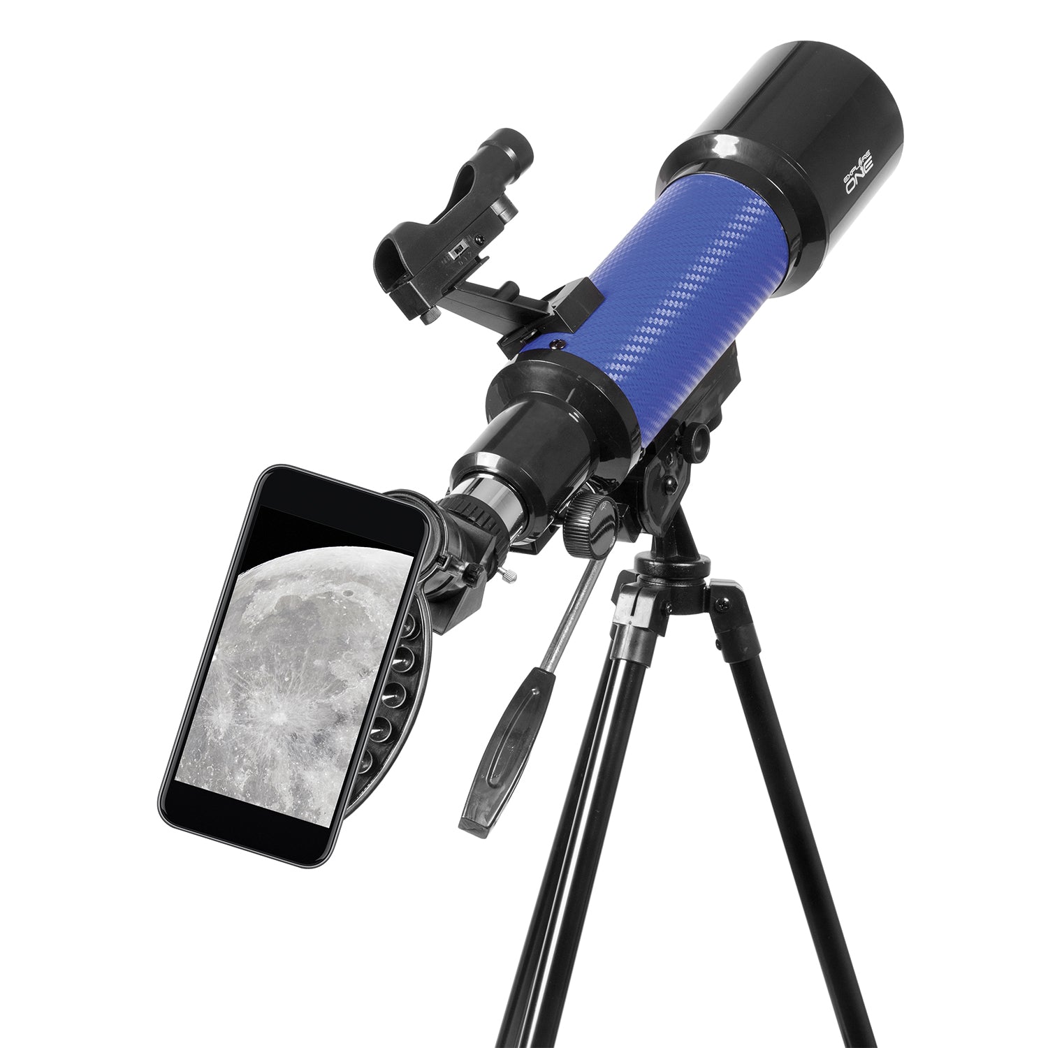 Explore One CF400 70mm Teleskop Refraktor blau