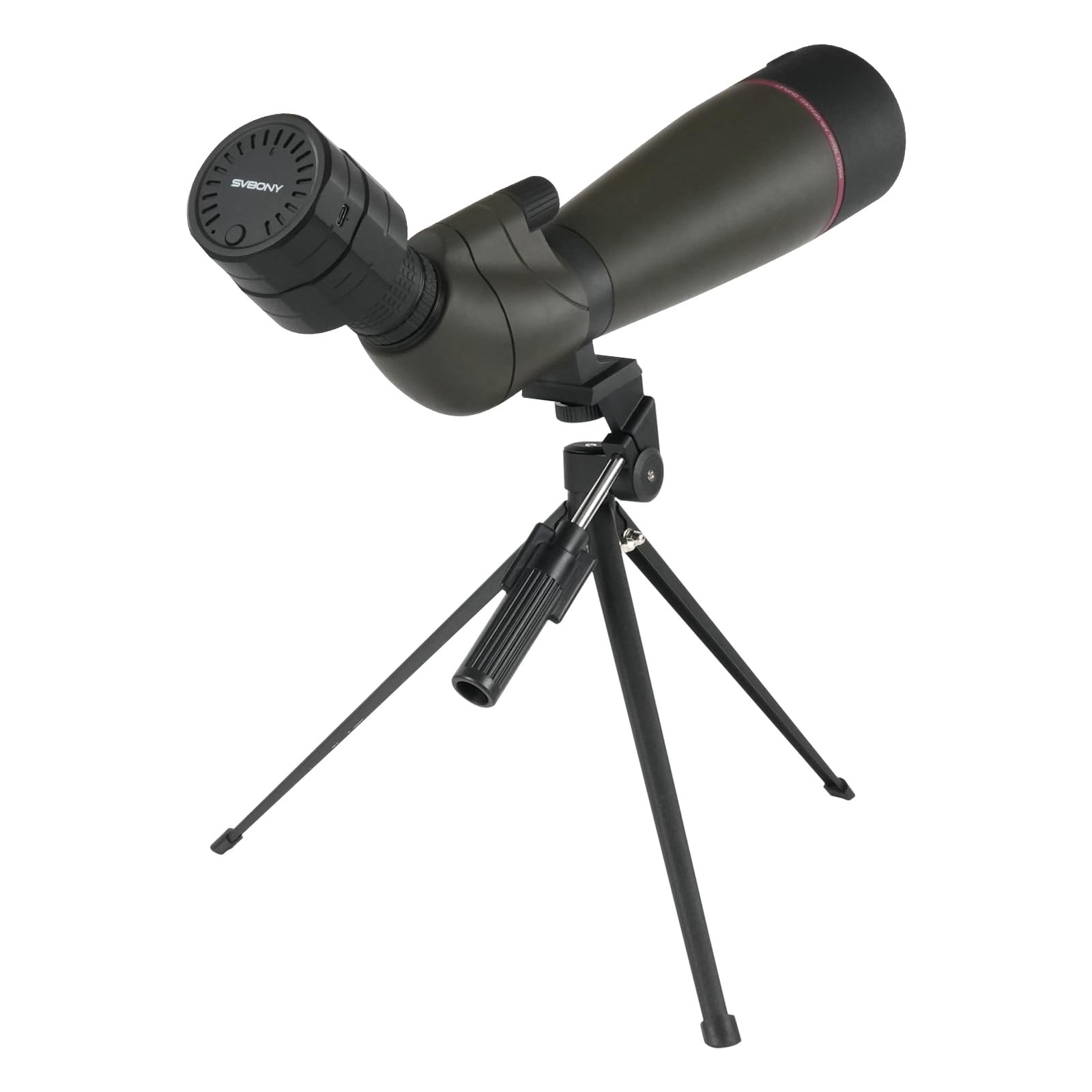 SVBONY SV13 Spektiv 20-60x80 mit SC002 WiFi Kamera
