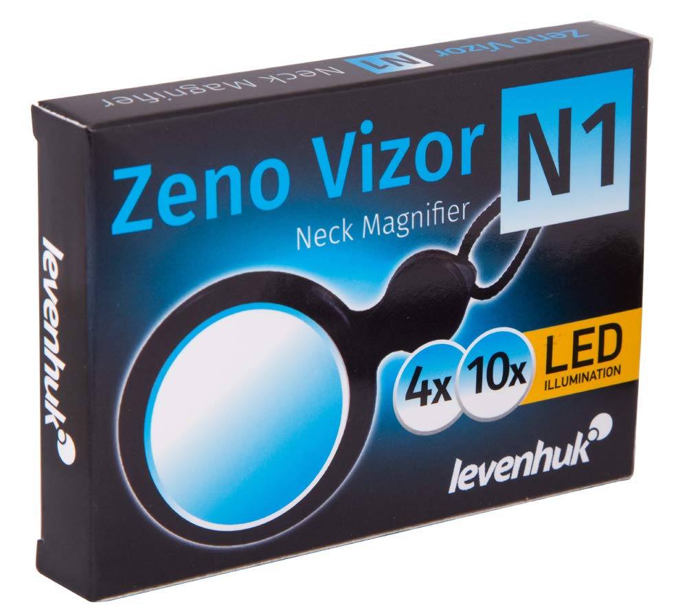 Levenhuk Zeno Vizor N1 Nackenlupe LED 4x/10x
