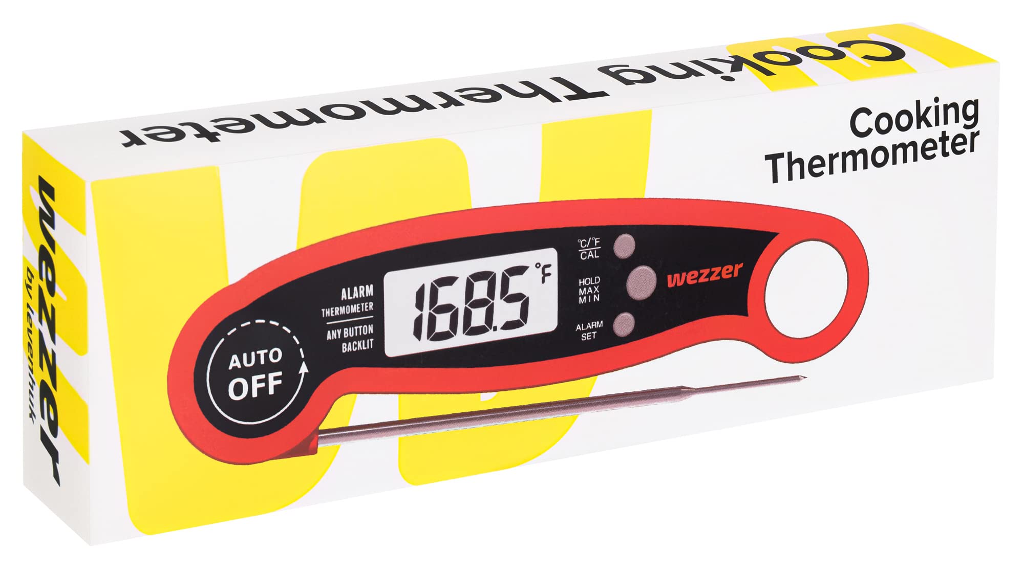 Levenhuk Wezzer Cook MT40 Bratenthermometer faltbar -50 bis 300°C
