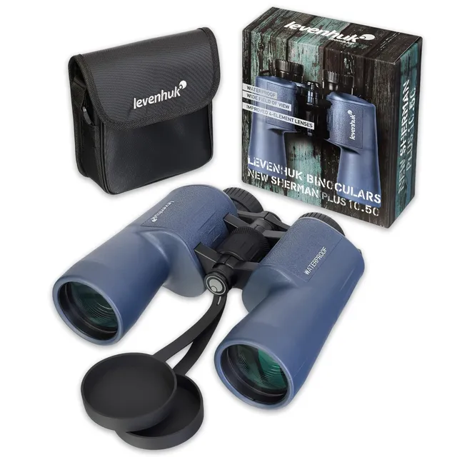 Levenhuk New Sherman Plus 10x50 Fernglas wasserdicht