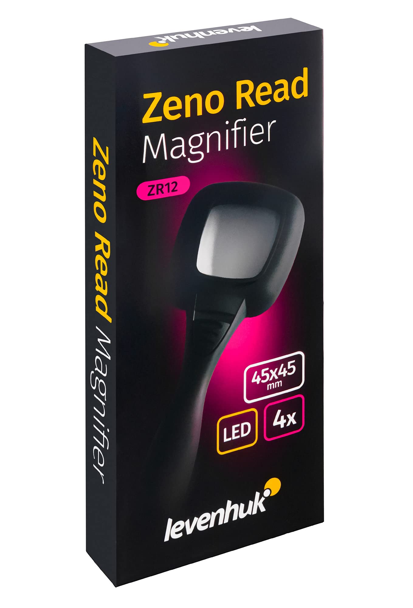 Levenhuk Zeno Read ZR12 Handlupe LED 4x 45mm