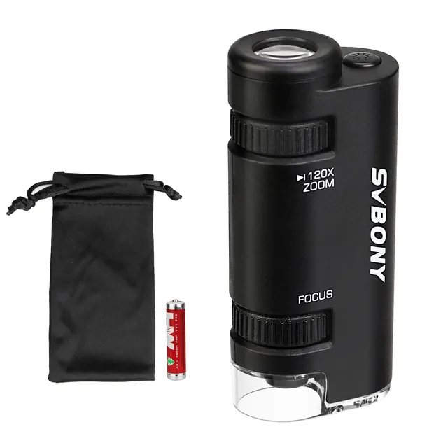 SVBONY SV603 Taschenmikroskop Mini für unterwegs