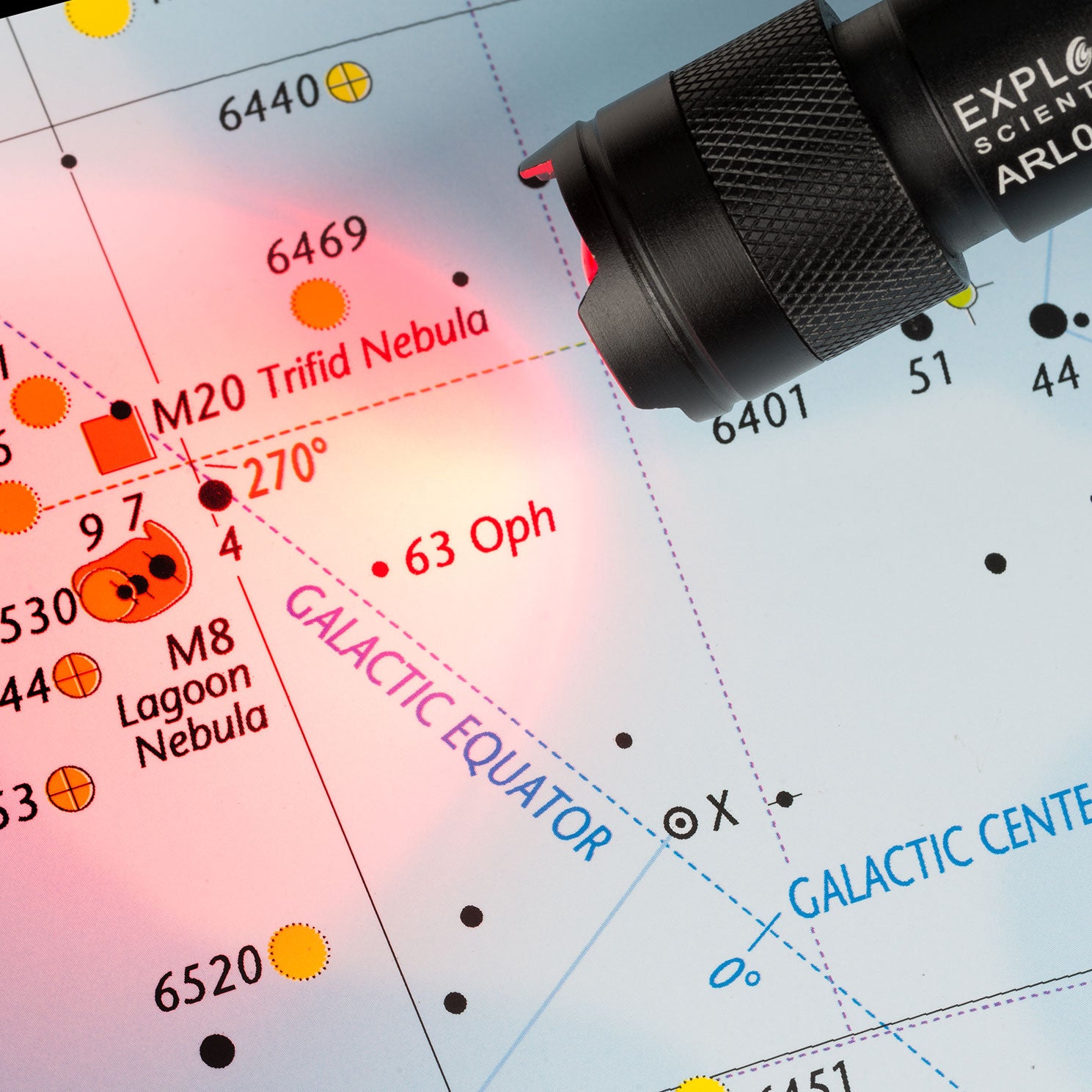 Explore Scientific Astro R-Lite Rotlicht-Taschenlampe ES-FL1001