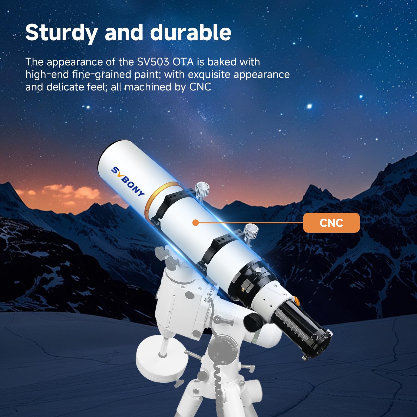 SVBONY SV503 Teleskop 102F7 ED Refraktor OTA 102mm