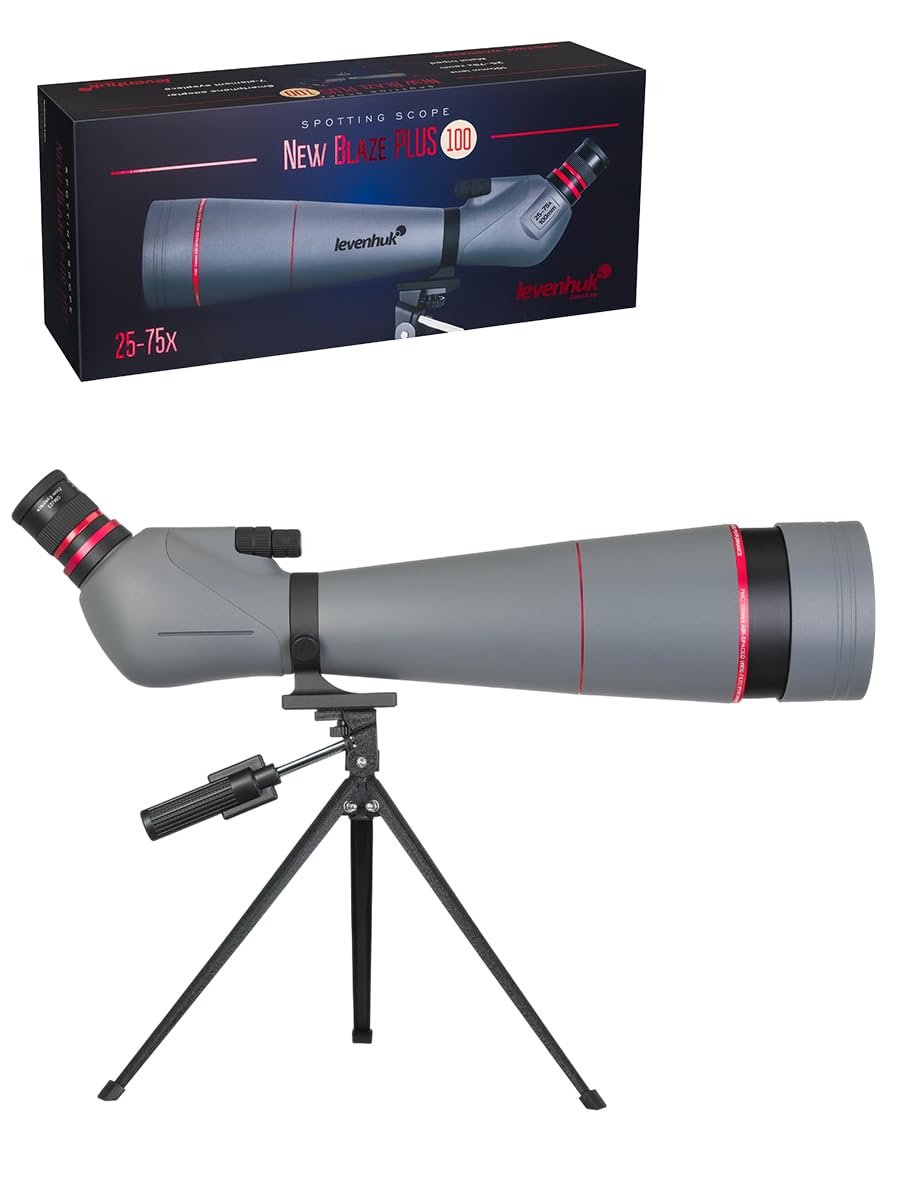 Levenhuk Blaze Plus 100 Spektiv 25-75x mit Stativ 100 mm