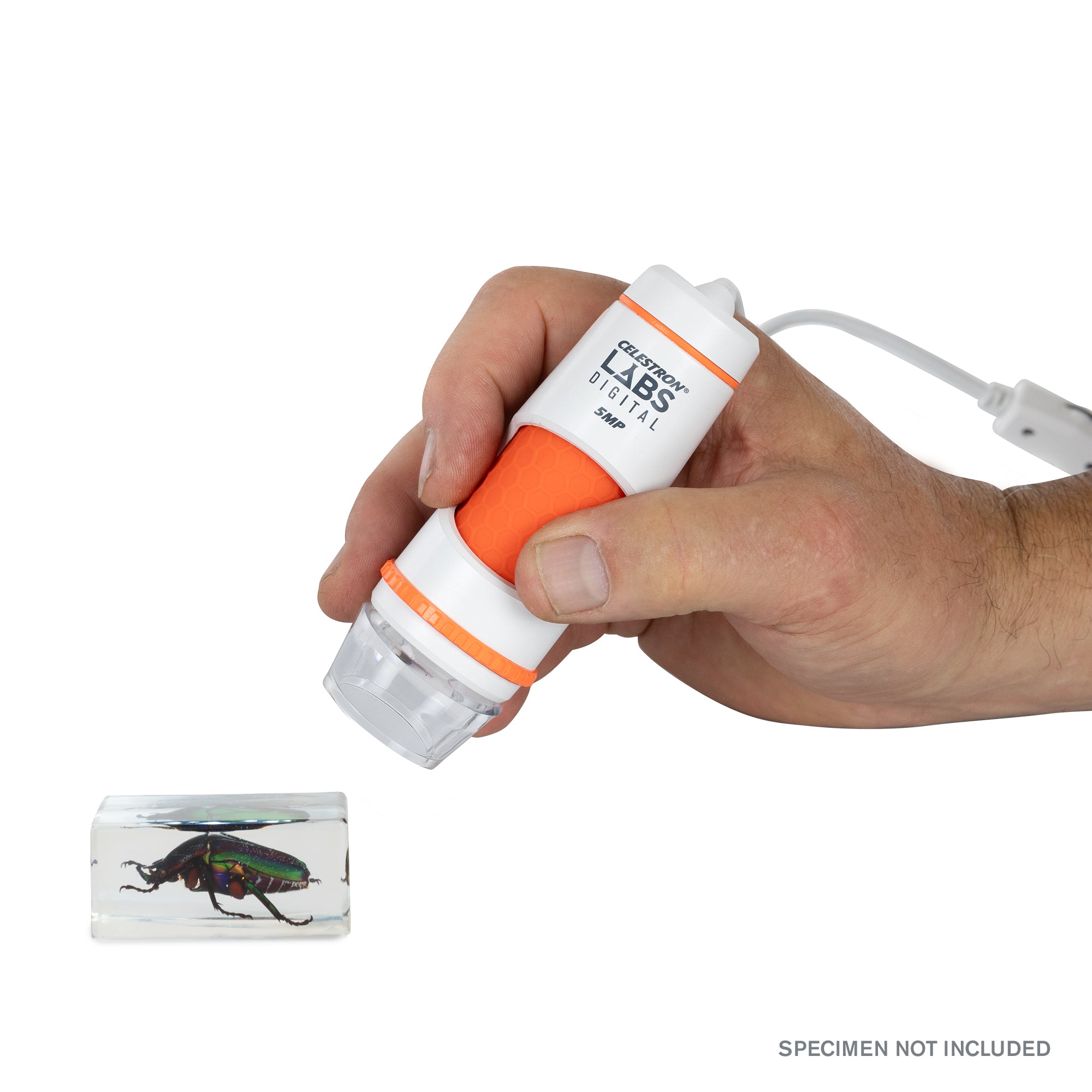 Celestron Labs Digital 5MP Handmikroskop 20x-200x USB-C