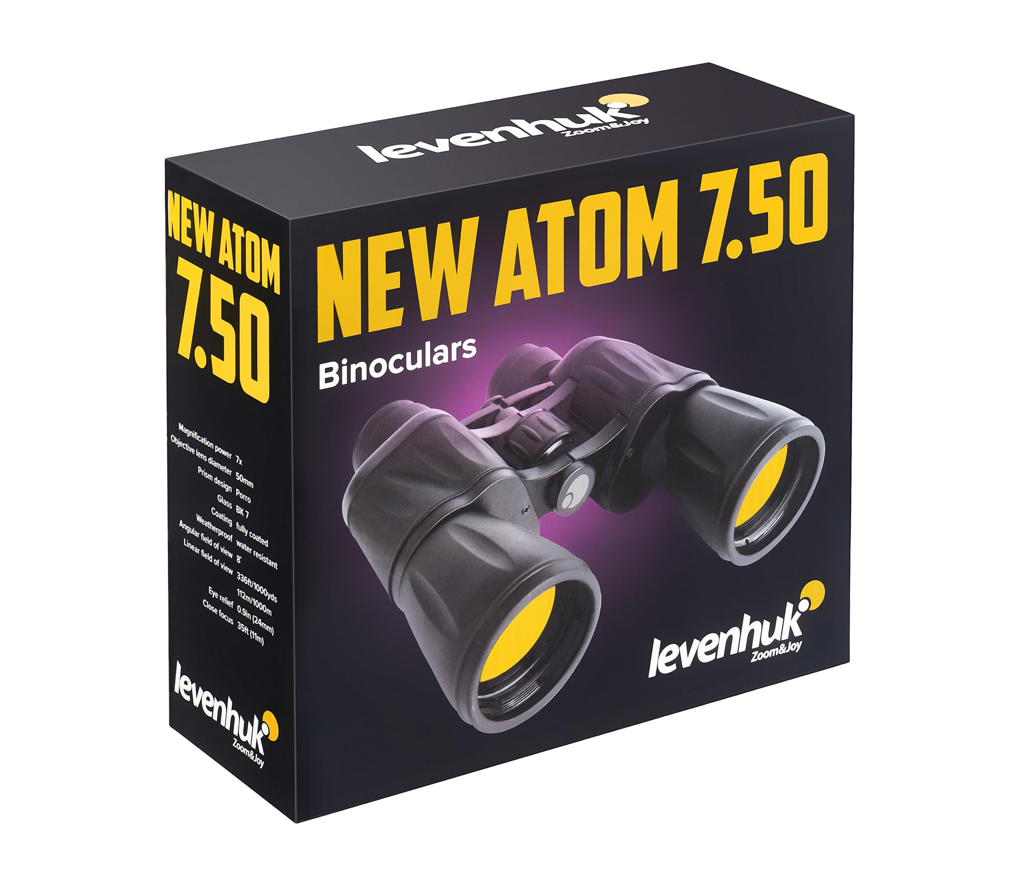 Levenhuk Atom 7x50 Fernglas leicht unter 700 g