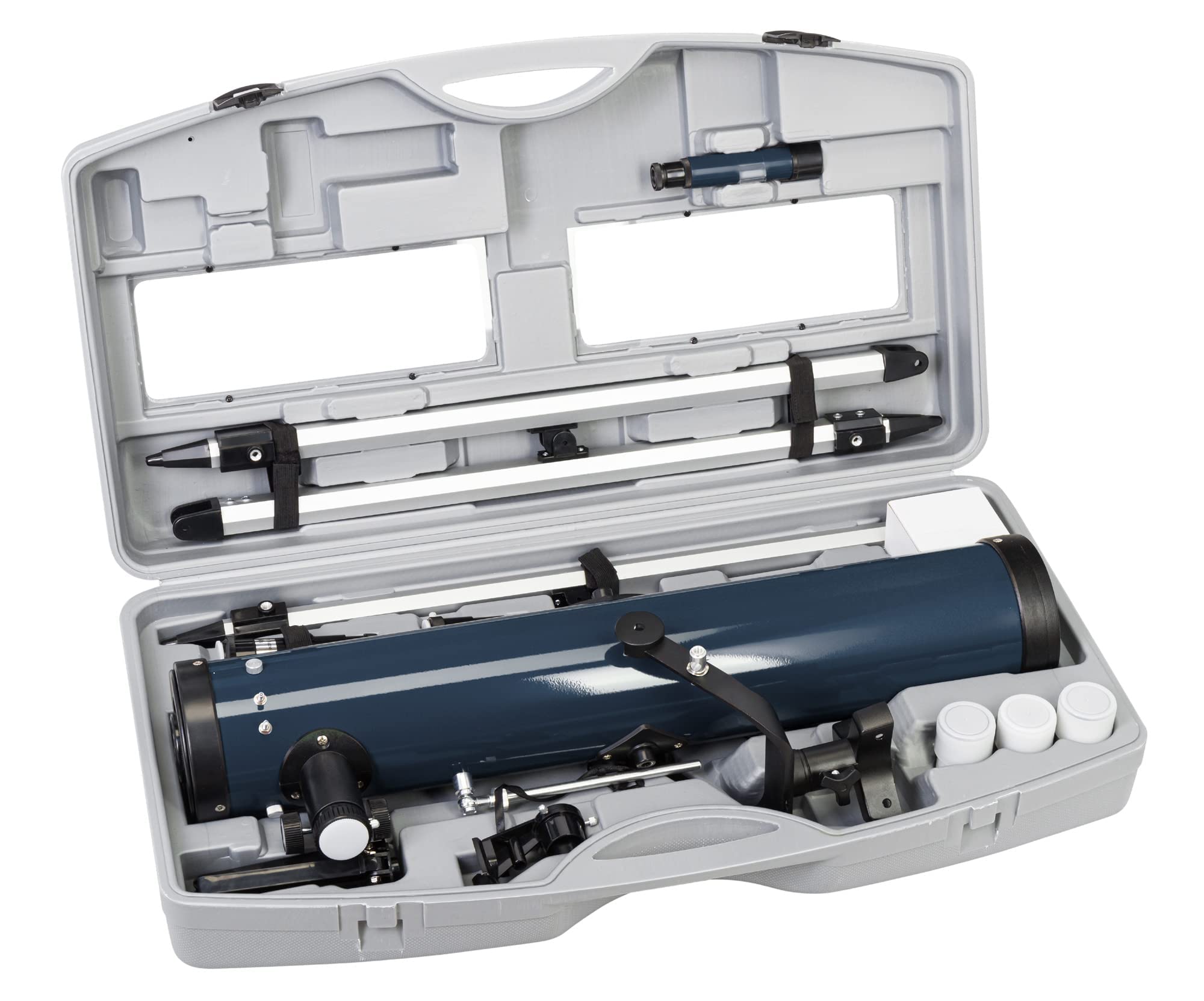 Discovery Spark Travel 76 Teleskop mit Buch Newton-Reflektor