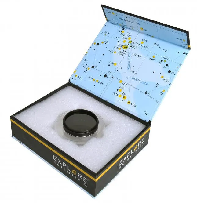 Explore Scientific Mondfilter ND 0,9 2" Graufilter 13%