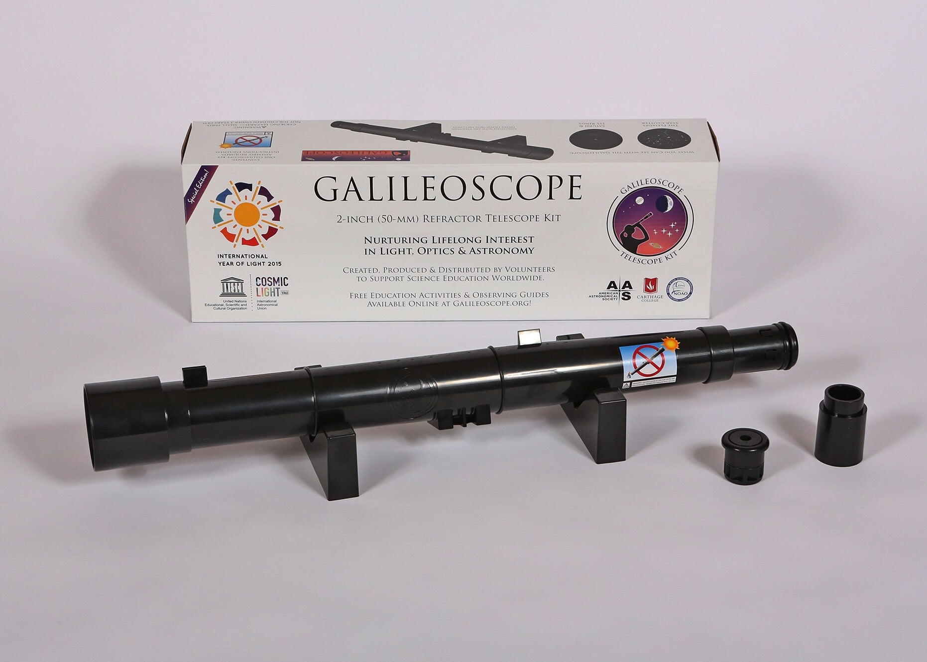 Explore Scientific Galileoscope 50mm Refraktor Teleskop STEM Kit
