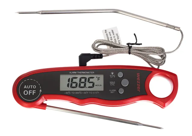 Levenhuk Wezzer Cook MT50 Grillthermometer 2 Sensoren Magnet