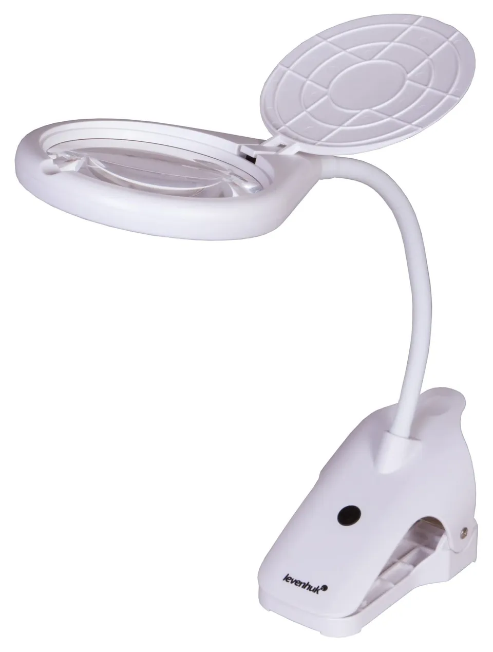 Levenhuk Zeno Desk D19 Tischlupe LED Klemme 2x 6x