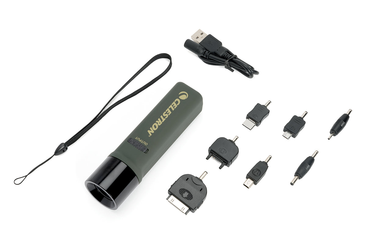 Celestron Elements TrekCel 2200 Powerbank 2200mAh mit Lampe
