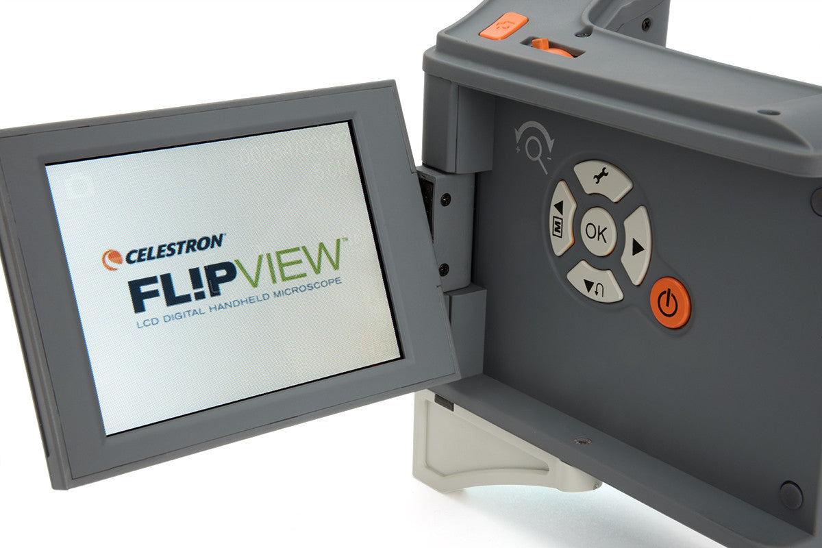Celestron Labs FlipView 5MP LCD-Mikroskop 10-120x