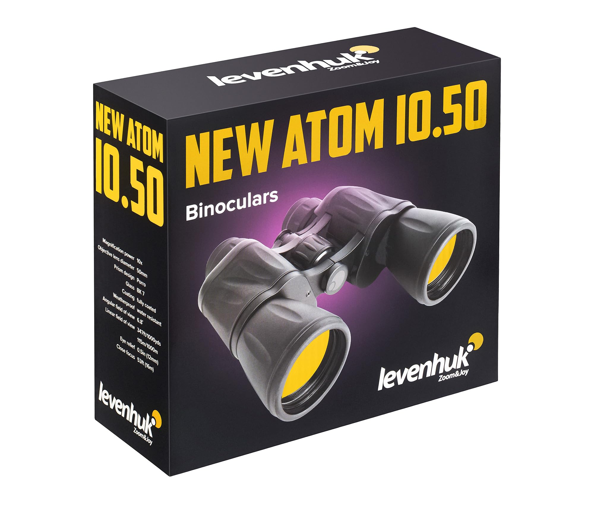 Levenhuk Atom 10x50 Fernglas leicht unter 700 g