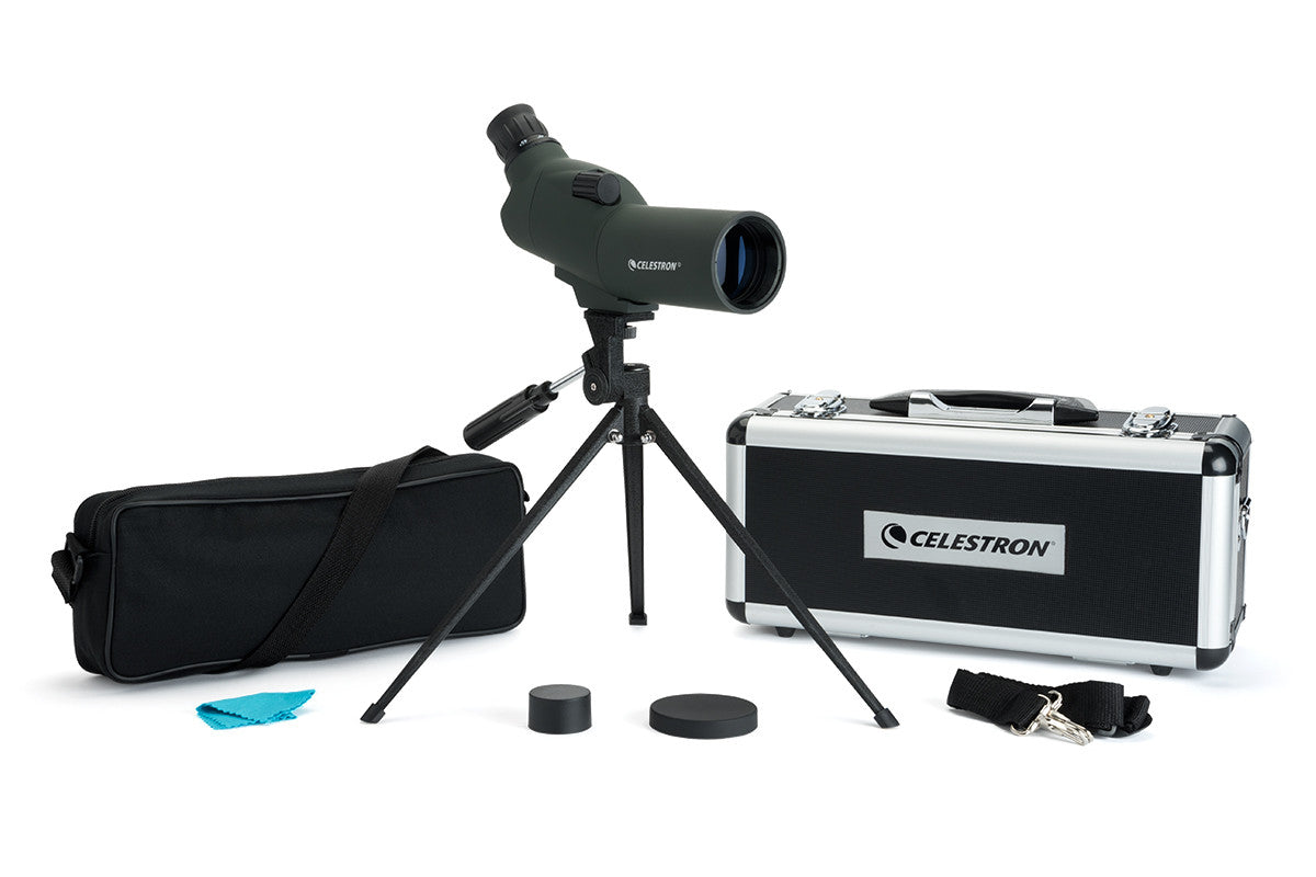 Celestron UpClose 15-45x50 Spektiv gewinkelt Zoom