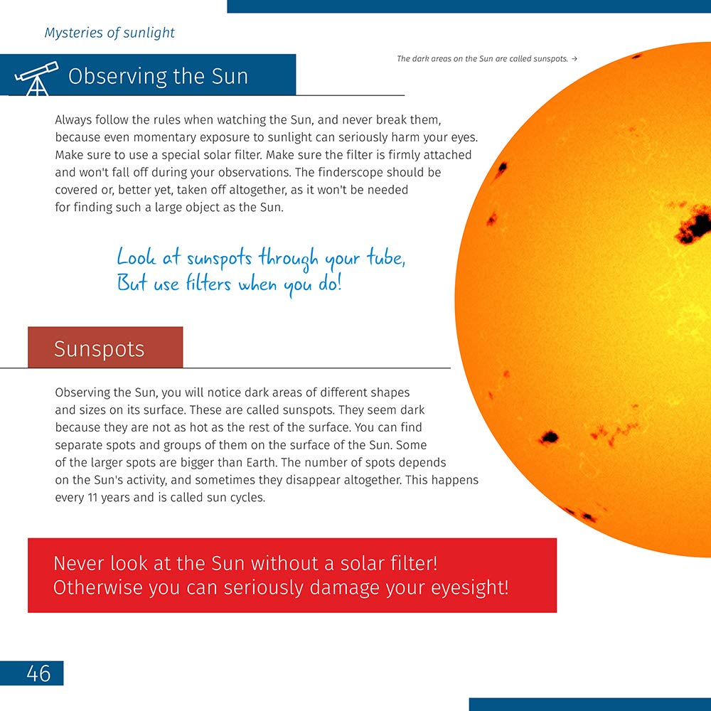 Levenhuk Space Non-Empty Emptiness Wissensbuch Kinder Astronomie