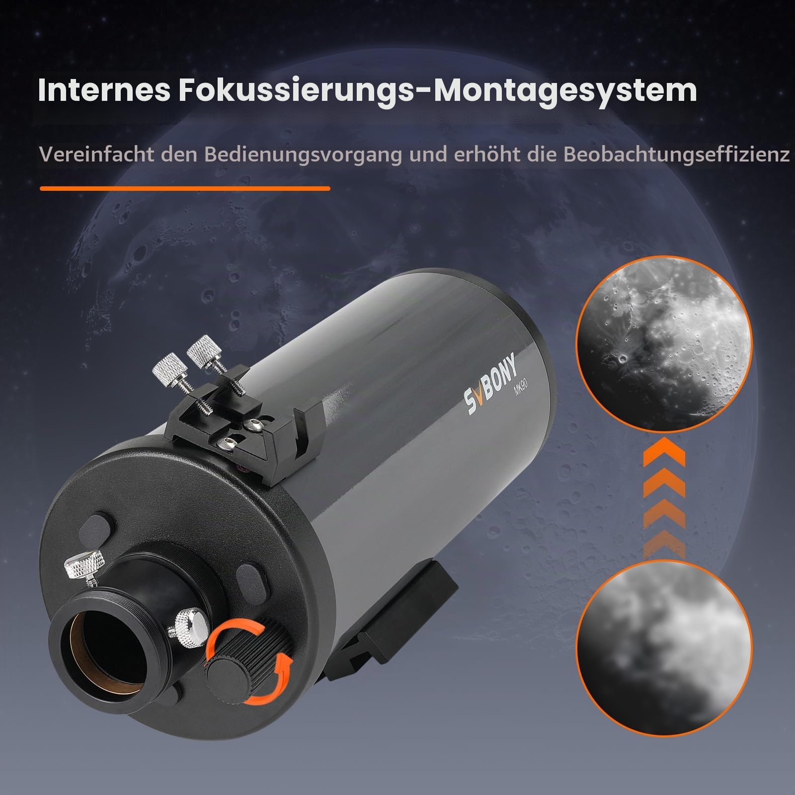 Svbony MK90 Maksutov-Cassegrain Spektiv 90mm kompakt