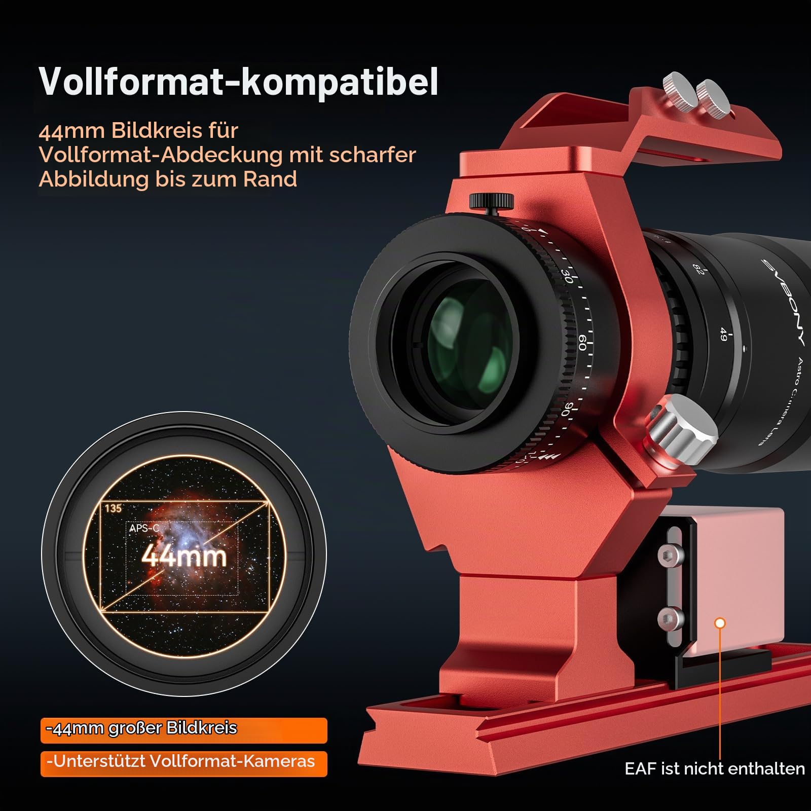 SVBONY SV545 203mm f/4,5 Petzval APO Teleskop Refraktor