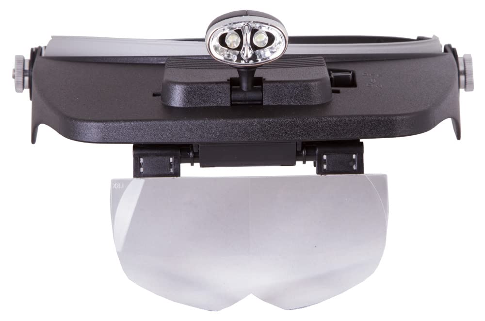 Levenhuk Zeno Vizor H3 Kopflupe LED 1,2-3,5X